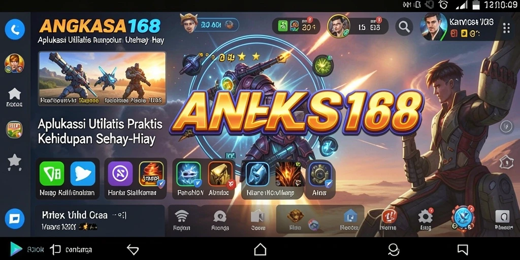 Tampilan antarmuka ANGKASA168 yang sederhana dan fungsional.