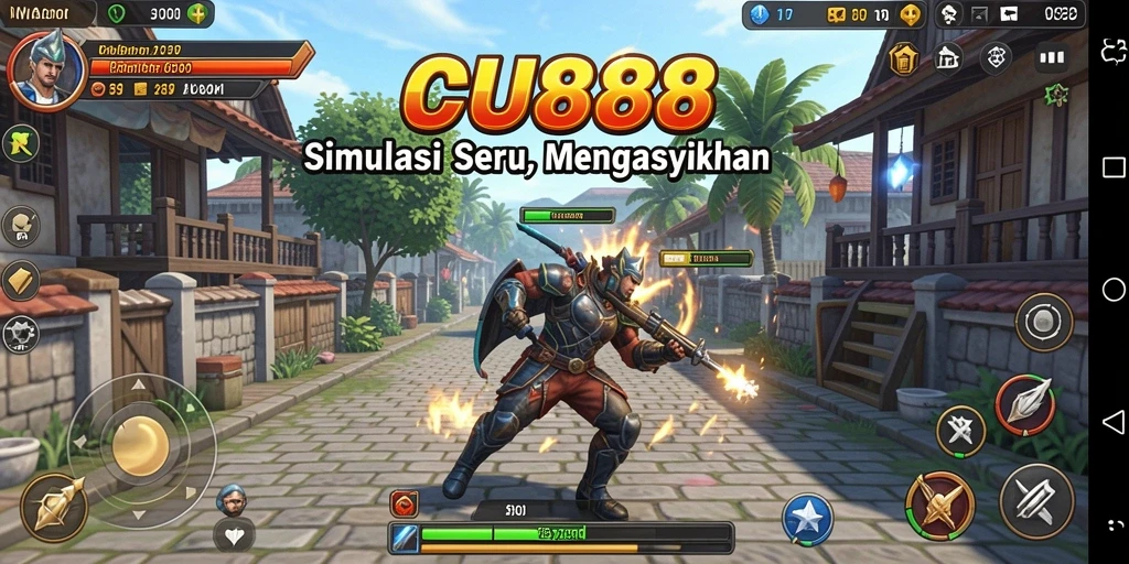 Tampilan Gameplay CU888 yang Memukau dan Interaktif.
