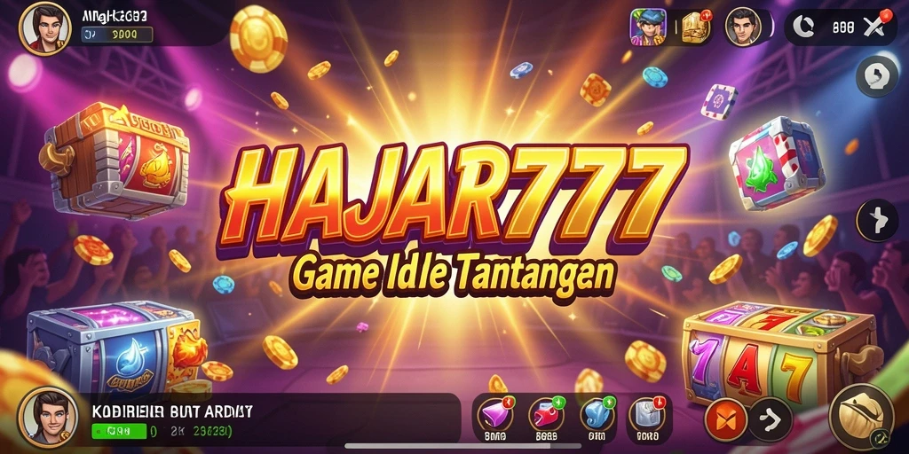 Screenshot gameplay HAJAR777 menampilkan elemen strategi dan pengelolaan yang menarik.