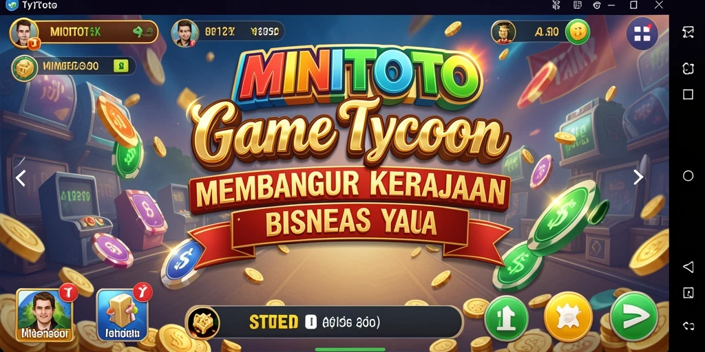 Gameplay seru MINITOTO dengan fitur Tycoon yang menarik.