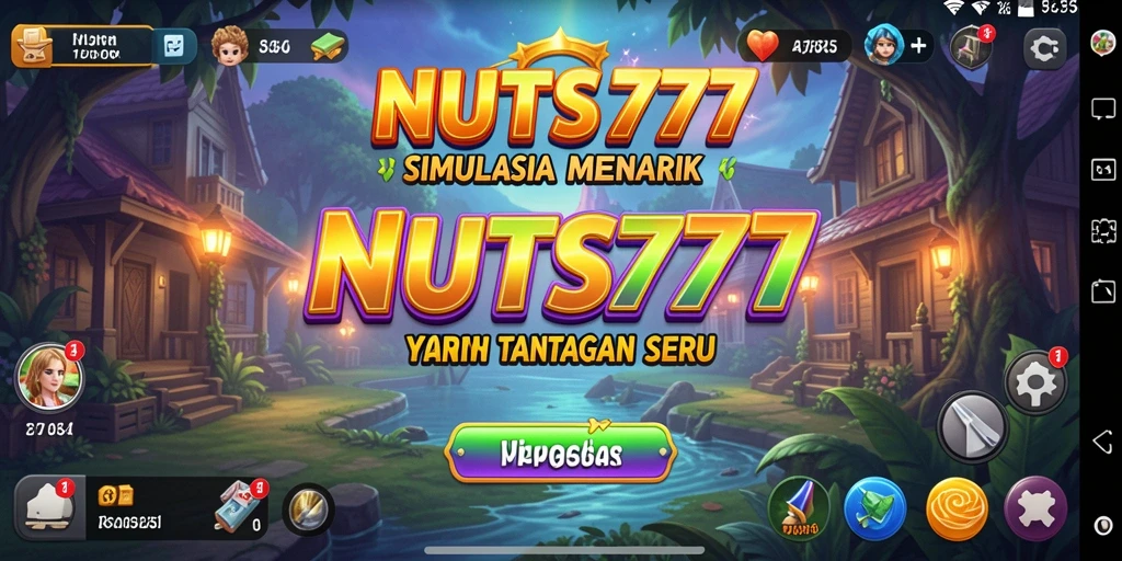 Gameplay NUTS777 yang menarik dalam dunia simulasi.
