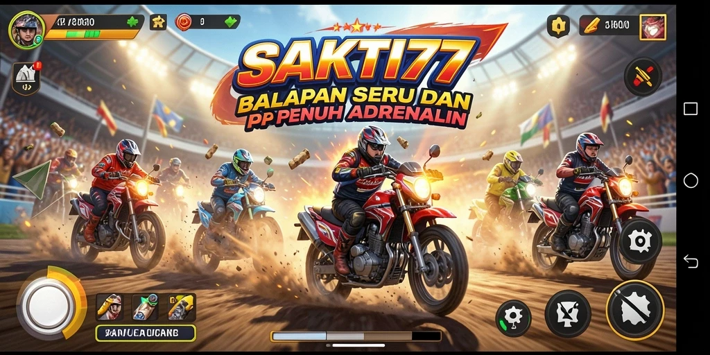 Tampilan gameplay SAKTI77 yang mendebarkan dengan grafis yang menawan.