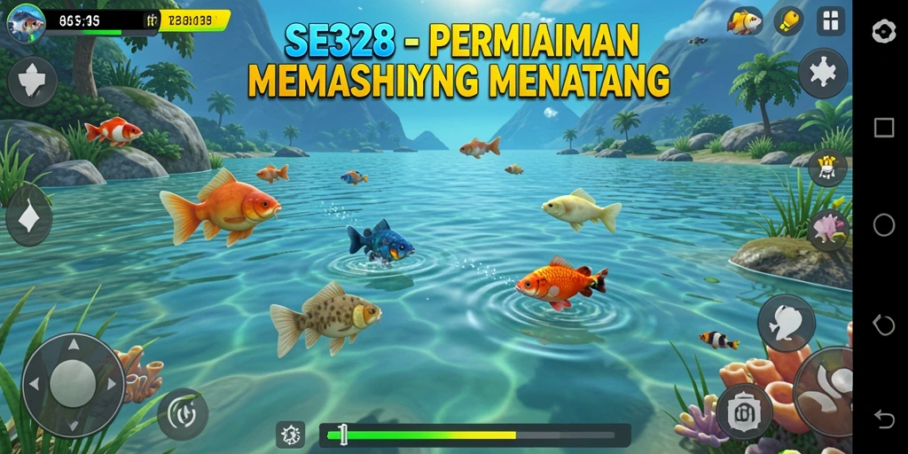 Tangkapan ikan yang memukau dalam gameplay SE328.
