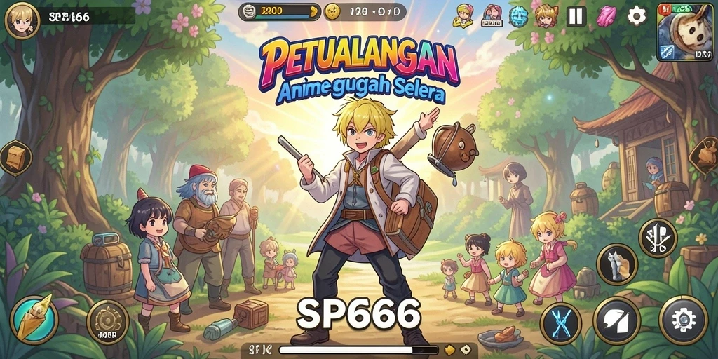 Tampilan dinamis dari gameplay SP666 yang memukau dan penuh aksi.