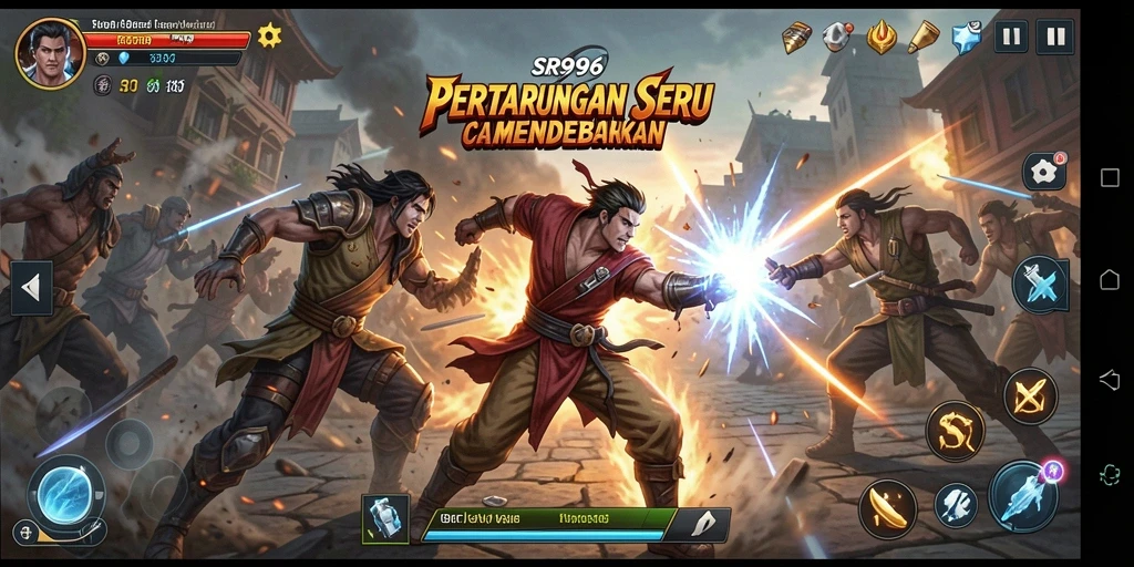 Tampilkan aksi pertarungan epik di SR996 dengan grafis luar biasa.